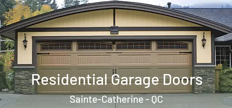  Residential Garage Doors Sainte-Catherine - QC
